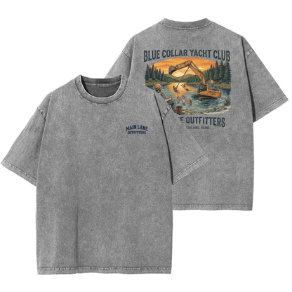 The Lake Day Tee — Grey