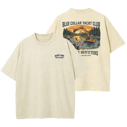 The Lake Day Tee — Cream