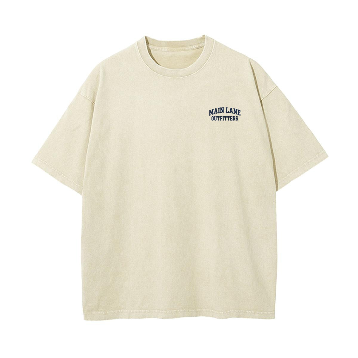 The Lake Day Tee — Cream