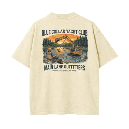 The Lake Day Tee — Cream