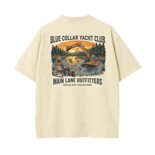 The Lake Day Tee — Cream