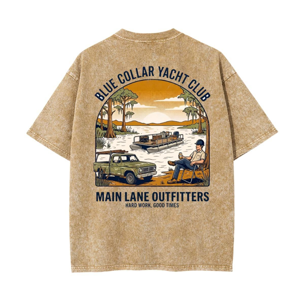 The Bayou Tee — Sand