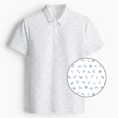 The Plumber — Blueprint White