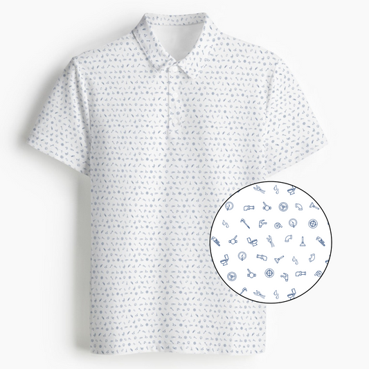 The Plumber — Blueprint White