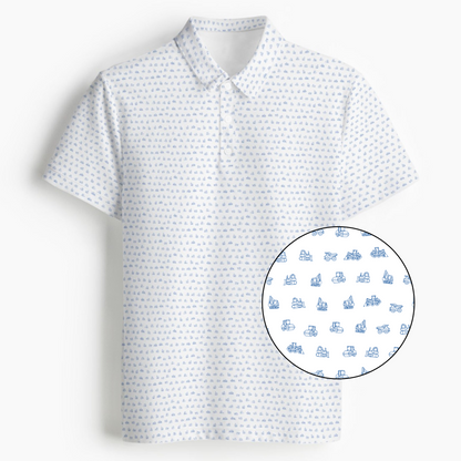 The Operator — Blueprint White